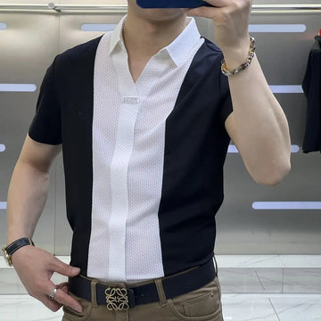 Luxury Patchwork Shirt