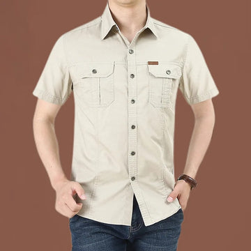 Cotton Cargo Half Sleeve Shirts